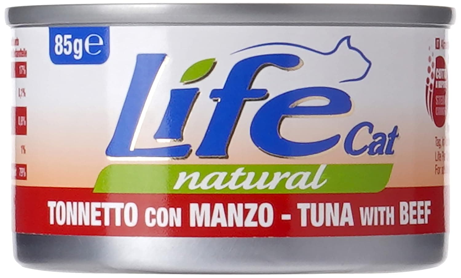 Life Cat Tuna With Beef 85 Gm