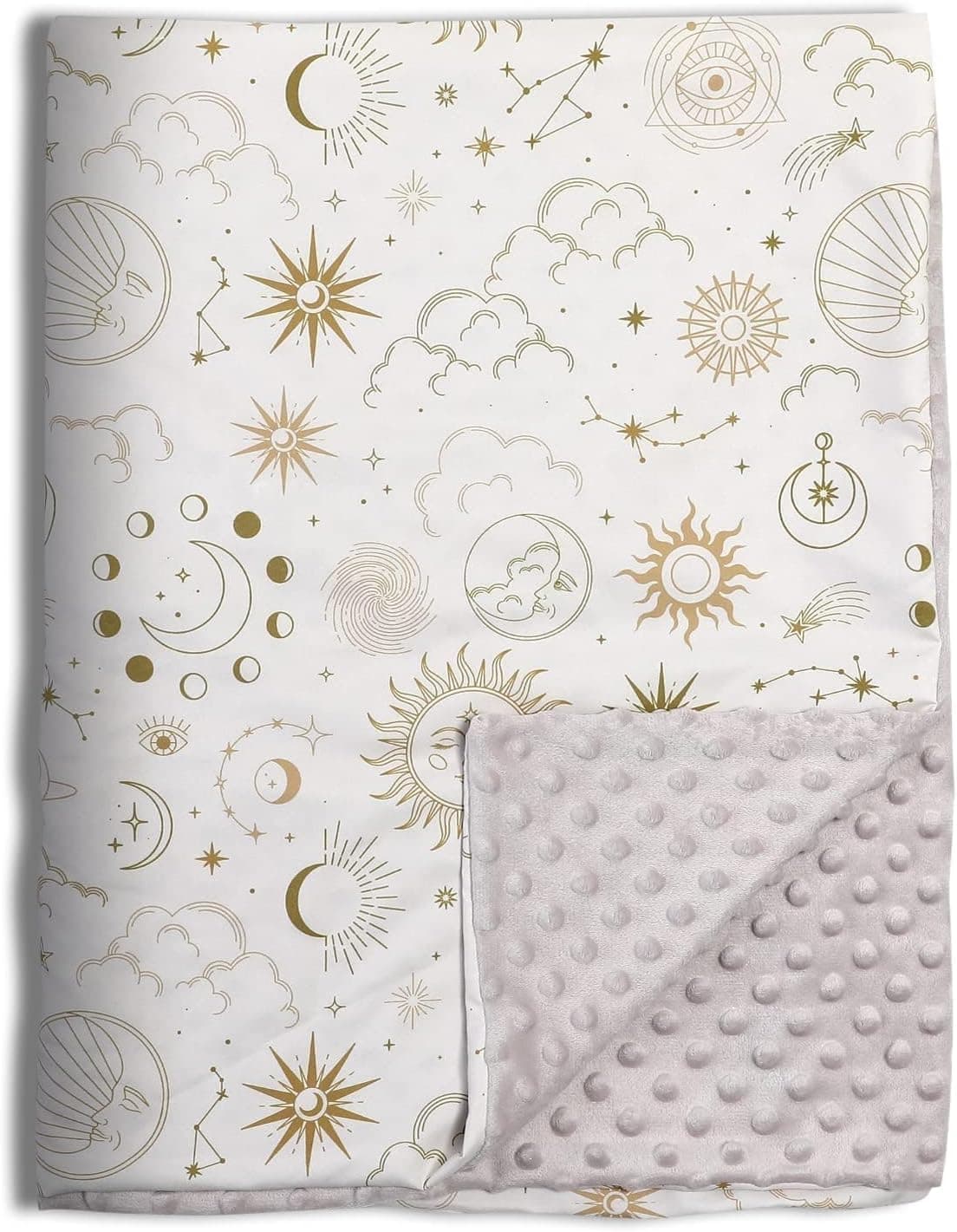Bolivia's Baby Blankets, 100x75cm Premium Comfort Blanket, Lightweight Baby Bed Cover for Newborn Toddler, Ideal for Crib Stroller and Travel Use (Unisex Design)