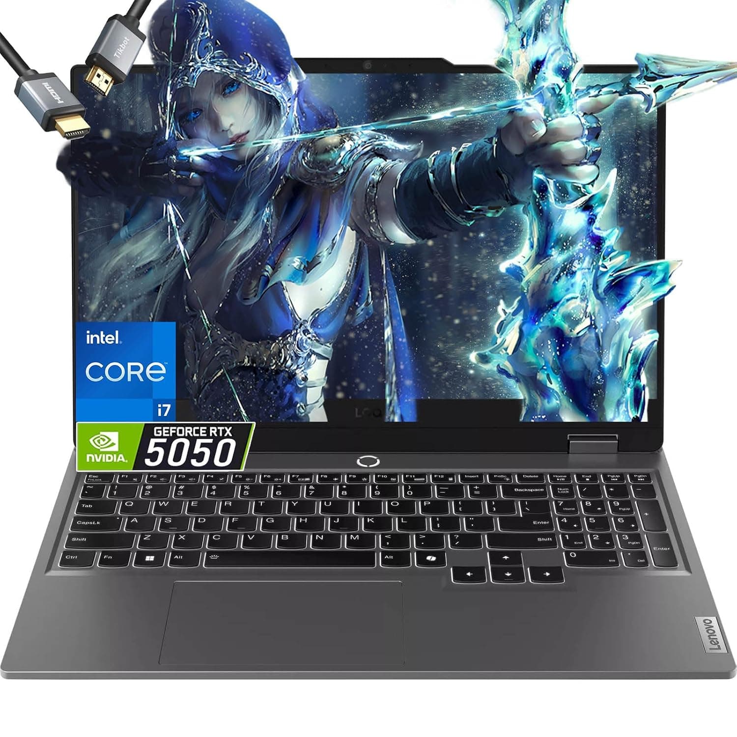 Lenovo LOQ 15 Gaming Laptop RTX 5050 -Intel Core i7-13650HX Beat AMD Ryzen 9 7940HS -15.6 FHD Display- 32GB RAM -2TB SSD -Backlit Keyboard -MUX Switch -2025 Portatil Gamer PC -Windows 11 -Webcam