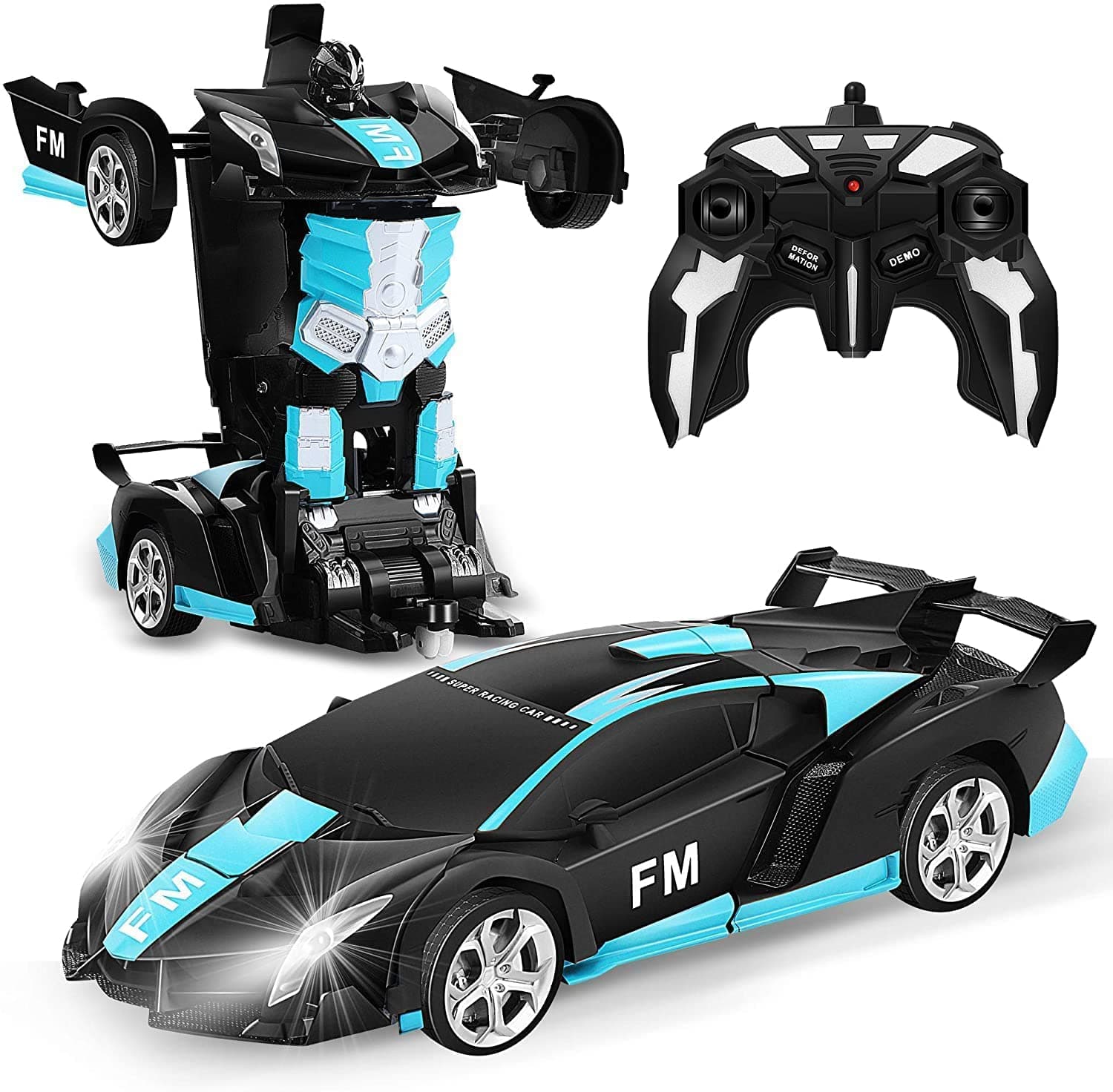 RC Cars Remote Control Car 1:14 Off Road Monster Truck,Metal Shell 4WD Dual Motors Rock Crawler,2.4Ghz All Terrain Hobby Truck with 2 Batteries for 90 Min Play,Boy Adult Gifts (style 1)