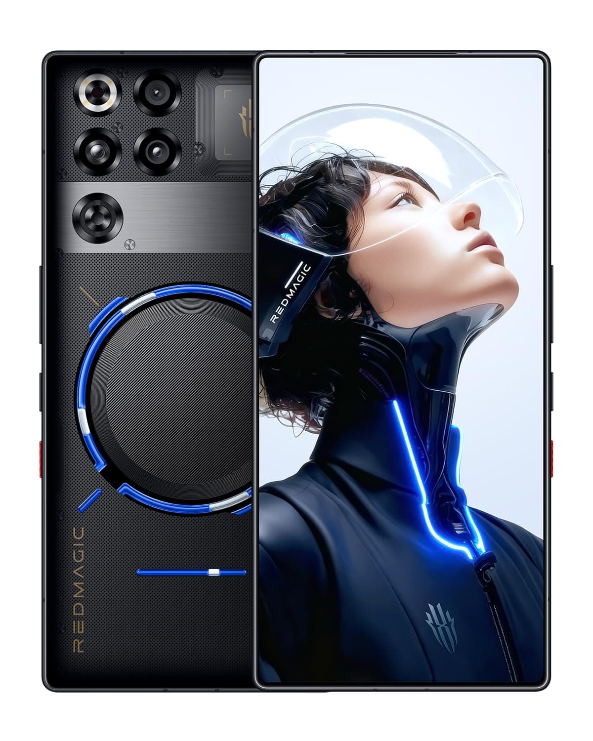 REDMAGIC 11 Pro 144Hz Gaming Phone, 5G Android Smartphone, 16GB RAM+512GB ROM, Snapdragon 8 Elite Gen 5, 6.85" 1.5K AMOLED Full Screen, 50MP Camera, Unlocked Mobile Phone Transparent