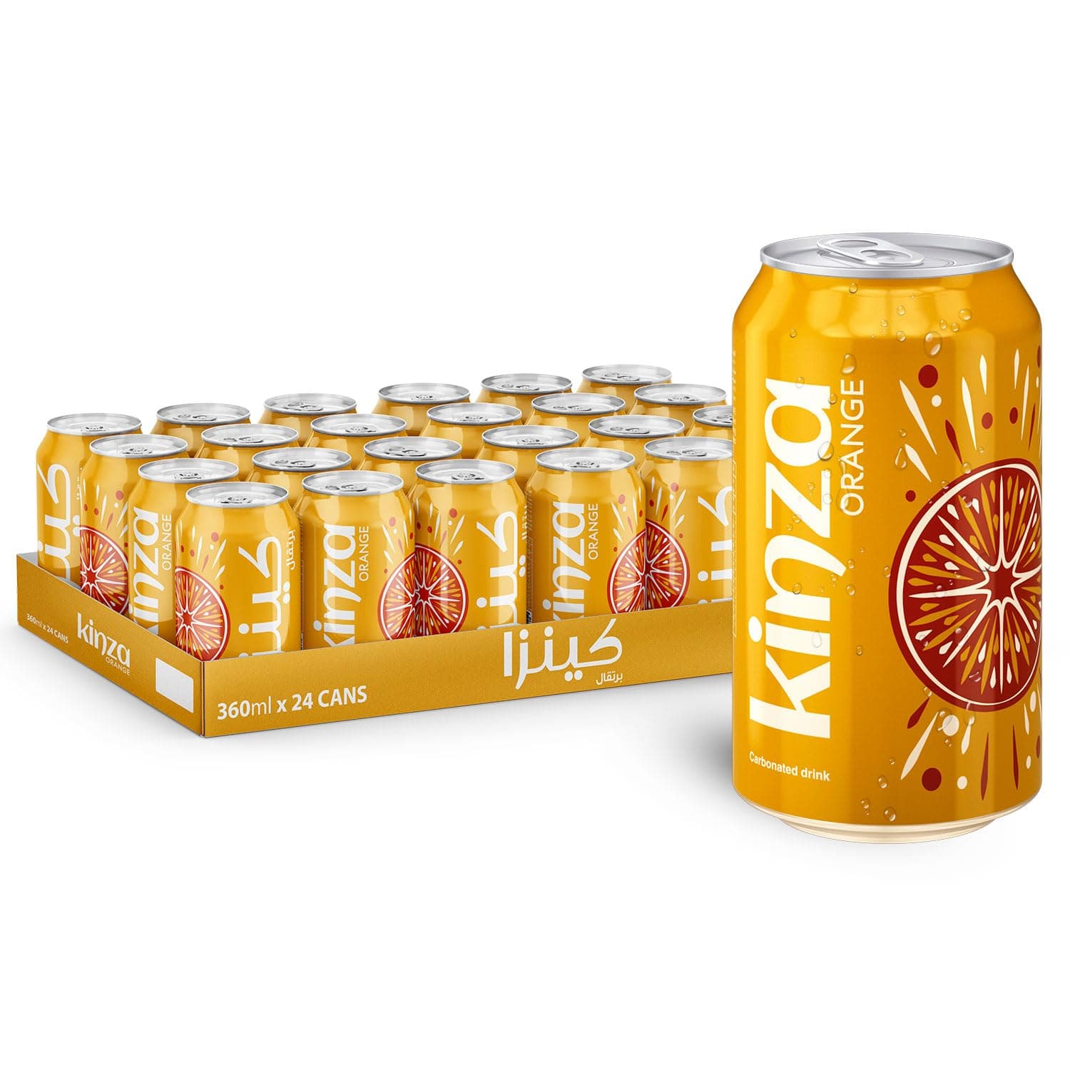 Kinza Orange Drink- 24 x 360 ml