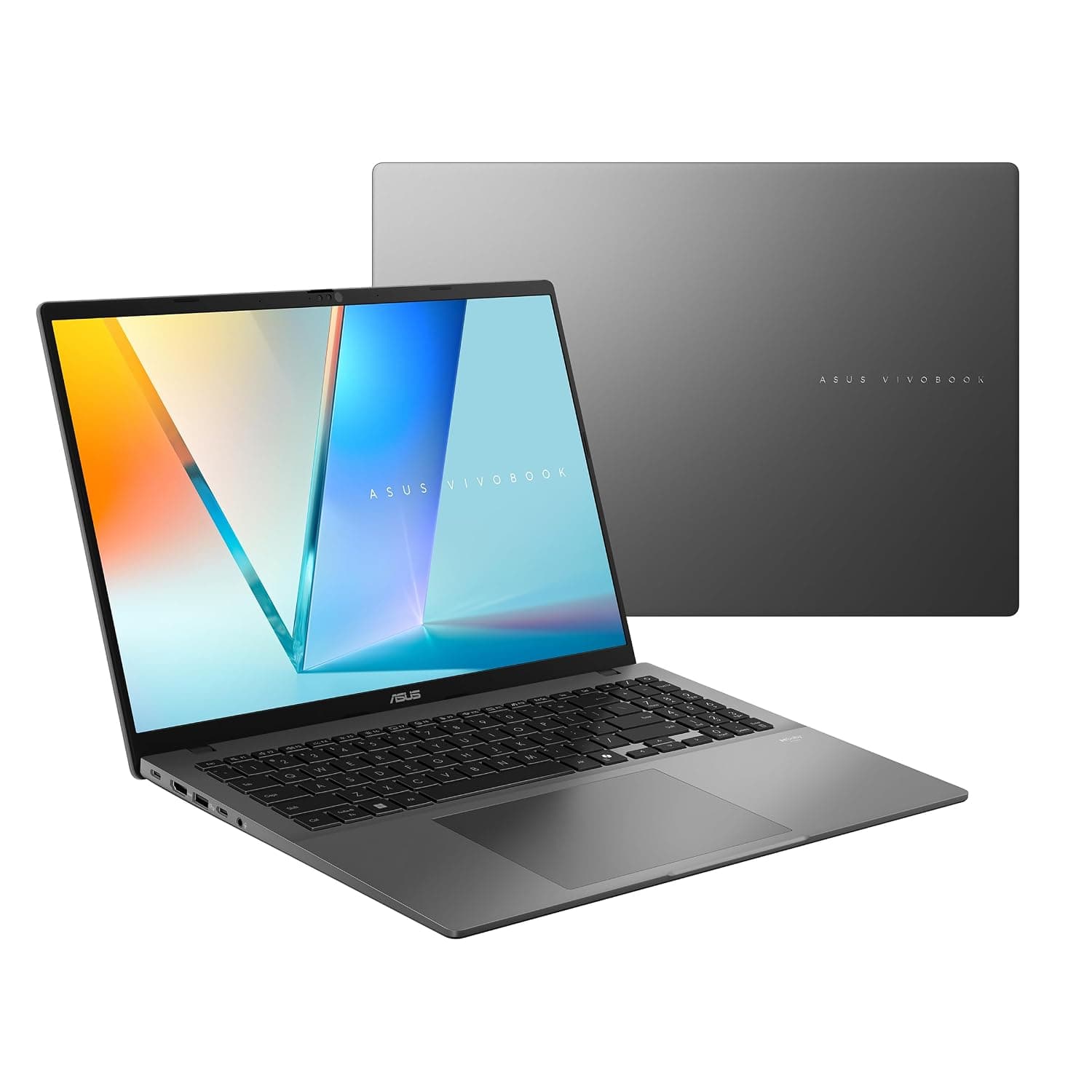 ASUS Vivobook S16 Laptop (2026), 16” 16:10 WUXGA OLED Display, Copilot+ PC, AMD Ryzen™ AI 9 465 Processor, AMD Radeon™ Graphics, 32 GB RAM, 1TB SSD, WiFi 6, Windows 11 Home, Matte Gray, M3607GA-ES99