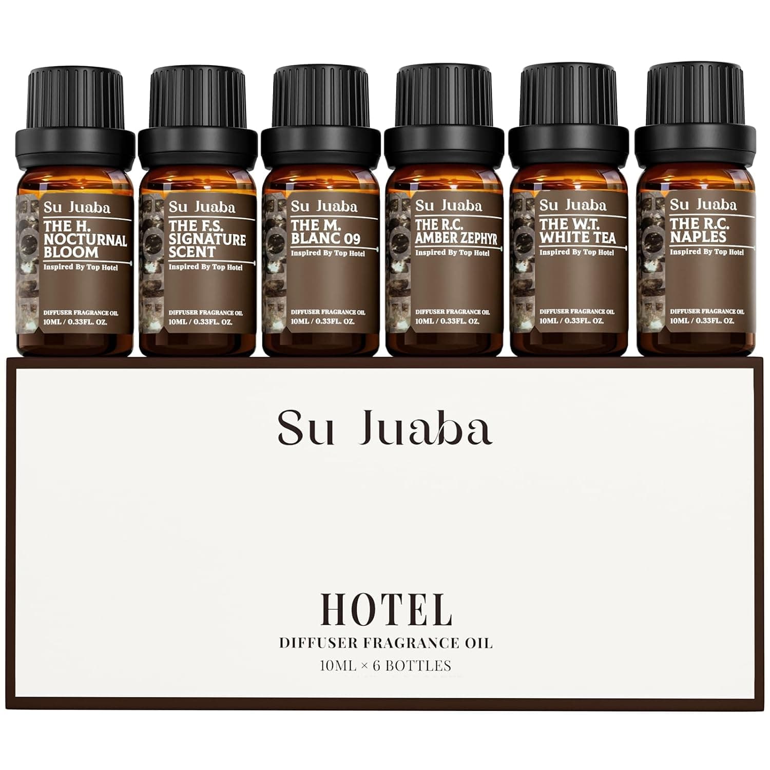 SU JUABA Hotel Diffuser Oils Gift Set