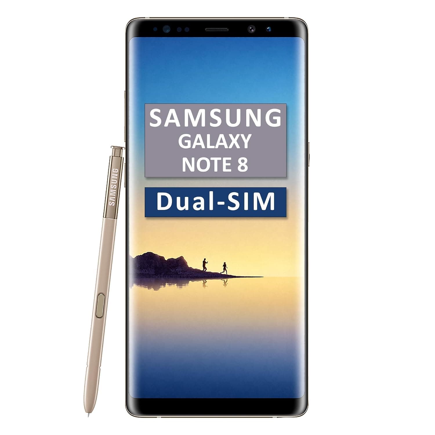 SAMSUNG Galaxy Note 8 N950F Ds Dual Sim 64Gb Factory Unlocked 4G LTE Smartphone (Maple Gold)