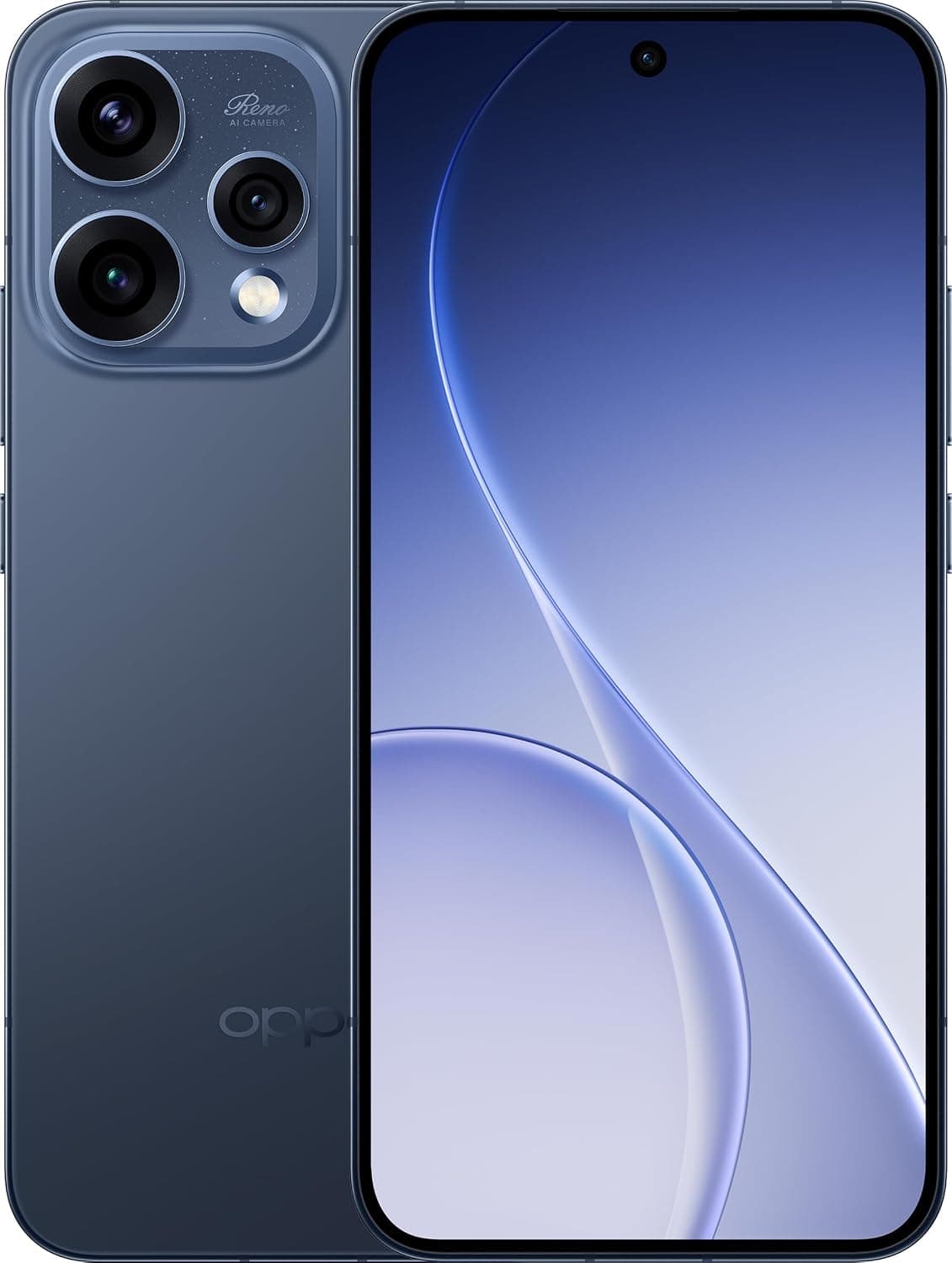 OPPO Reno 15 5G Dual SIM Twilight Blue 12GB RAM 512GB - Middle East Version with Gift OPPO Enco Buds3
