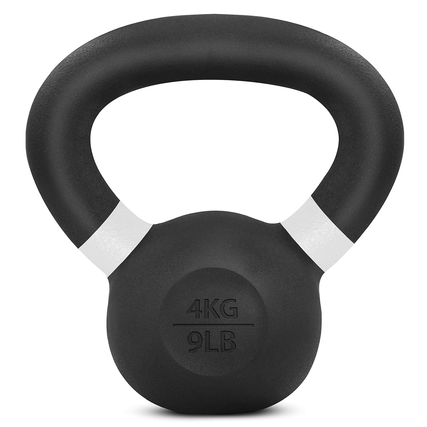 Yes4All Kettlebell Weights Cast Iron/Kettlebells Powder Coated - Strength Training, Home Gym, Full-body Exercises