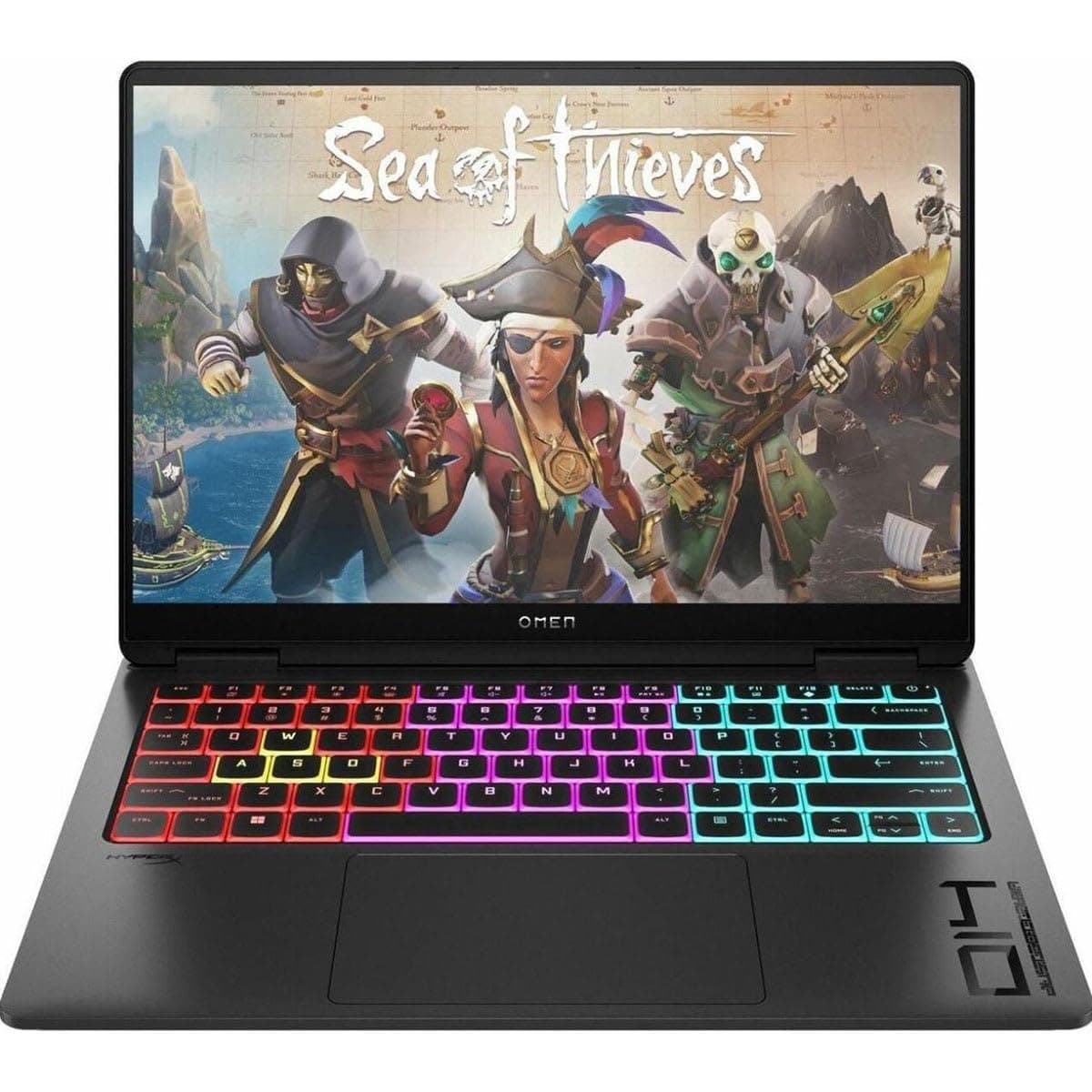 HP OMEN Transcend 14-fb0761nr 14" 2.8K 120Hz OLED Gaming Laptop, Intel Core Ultra 7 155H 1.4GHz, 16GB RAM, 1TB SSD, NVIDIA GeForce RTX 4060 8GB, Windows 11 Home, Shadow Black