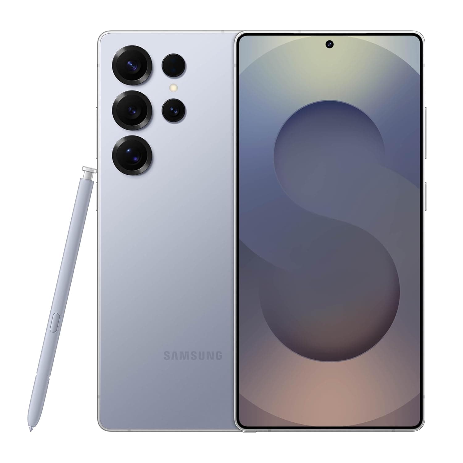 سامسونج جوال جالكسي S25 الترا 256GB، هاتف ذكي بتقنية الذكاء الاصطناعي، اندرويد غير مقفل، كاميرا ذكاء اصطناعي، معالج سريع، عمر بطارية طويل، 2025، لون فضي تيتانيوم (اصدار عالمي)