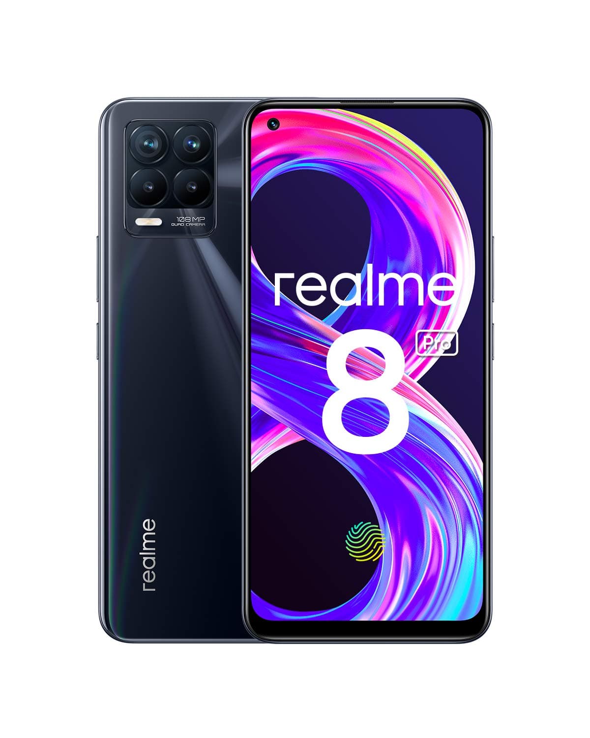 REALME SMARTPHONE 8 Pro Punk Black 8GB+128GB