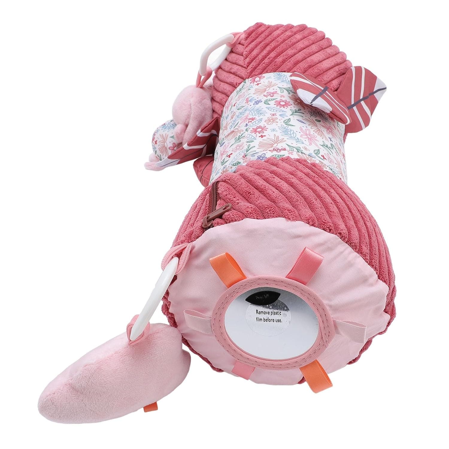 Generic Inflatable Rolling Infant Toy for Tummy Time, Crawling Toy Develop Motor Skills, Baby Tummy Time Roller for Early Development and Neck Strength Training