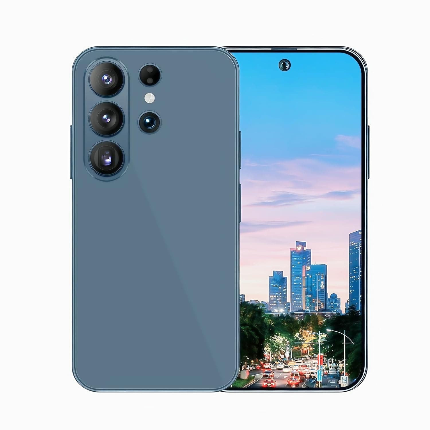 Mini Smartphone S26 Ultra 3.7 Inch Display, 4+64GB Compact Android Phone, 2350mAh Battery, Dual SIM Unlocked Small Mobile Phone for Minimalist Lifestyle, Lightweight Pocket Phone blue