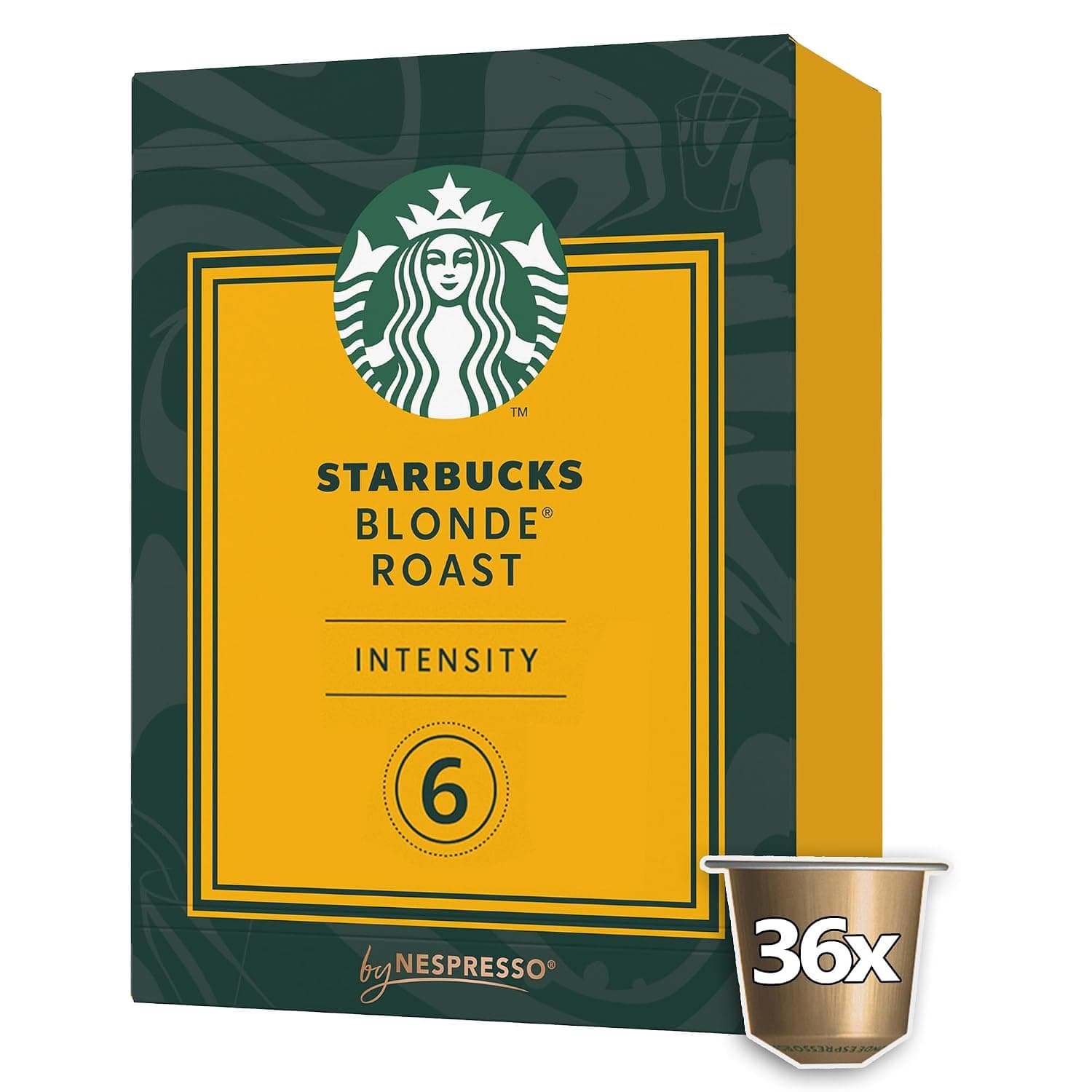 Starbucks Blond Esspresso Roast (36 Capsules) 188g