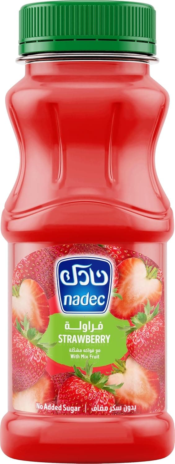Nadec Strawberry with Fruit Mix Nectar Juice 180 ml