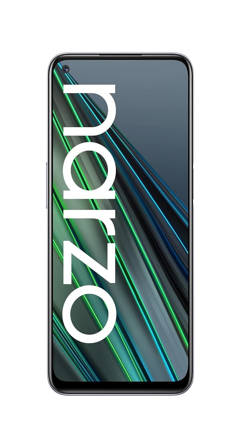 realme narzo 30 (Racing Sliver, 6GB RAM, 128GB Storage) - MediaTek Helio G95 processor I Full HD+ display with No Cost EMI/Additional Exchange Offers