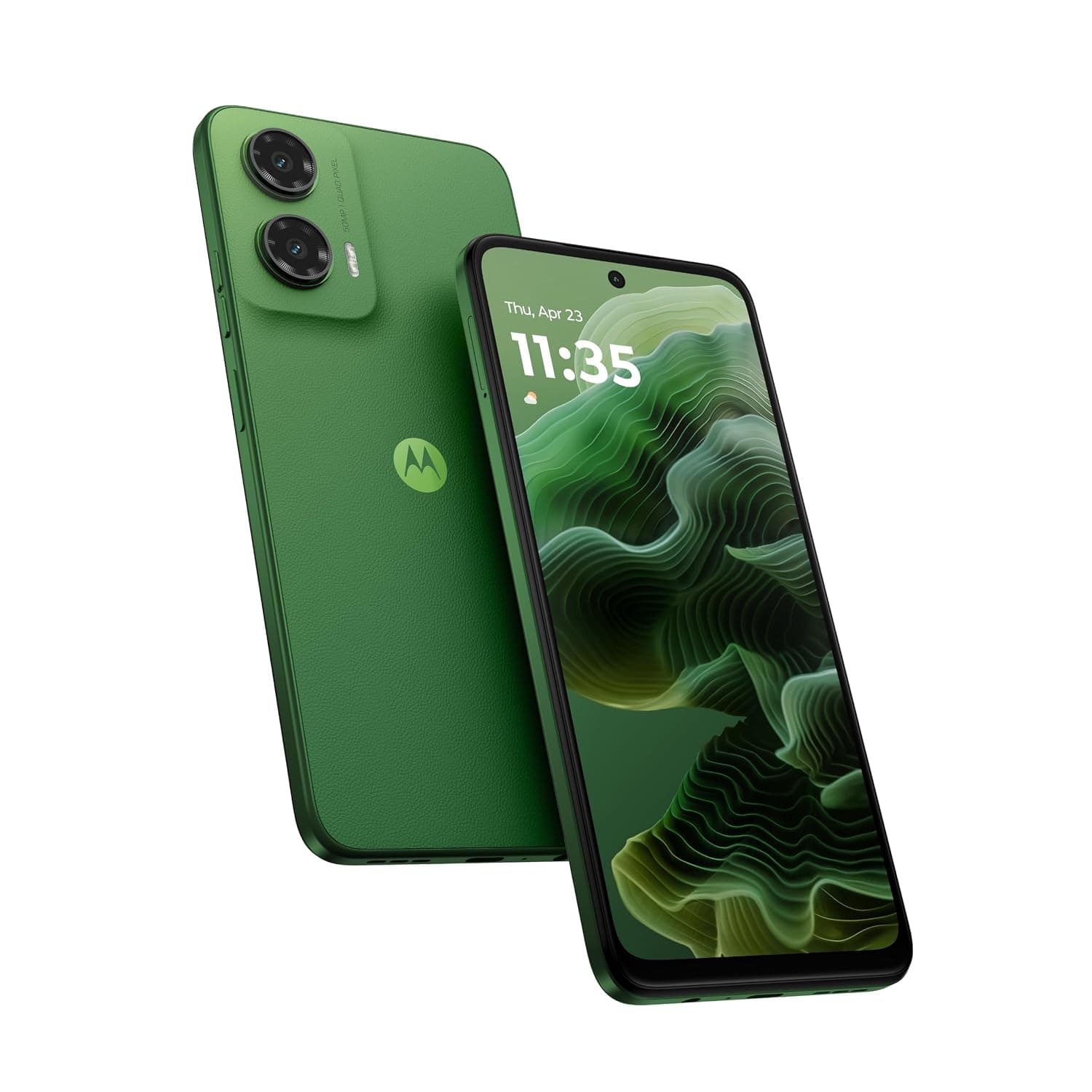 MOTOROLA G35 5G, 8GB RAM,pSIM + eSIM,128 GB ROM, UNISOC T760, 6.7" FHD+ Display 120Hz, Android 14, Leaf Green