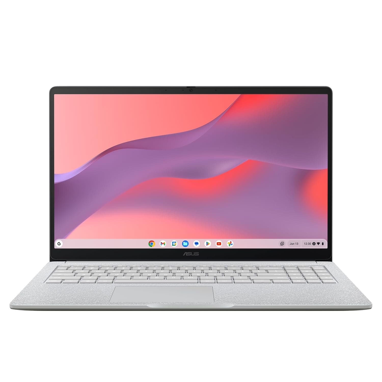 ASUS Chromebook CX15 Laptop, 15.6" FHD Anti-Glare Display, Intel Celeron N4500 Processor, 128GB Storage, 8GB RAM, ChromeOS, Pure Grey, CX1505CKA-AS88F-PG