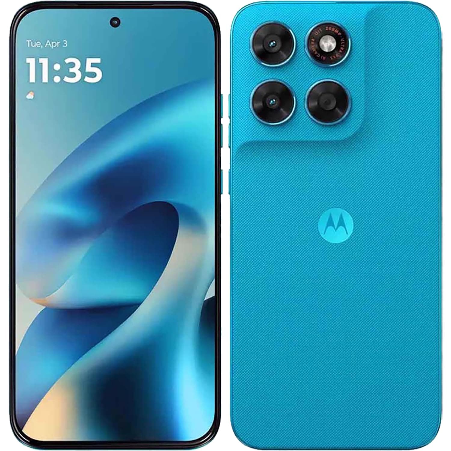 Motorola Moto G87 Dual-SIM 256GB ROM + 8GB RAM (GSM Only | No CDMA) Factory Unlocked 5G Smartphone (Pantone Blue Atoll) - International Version