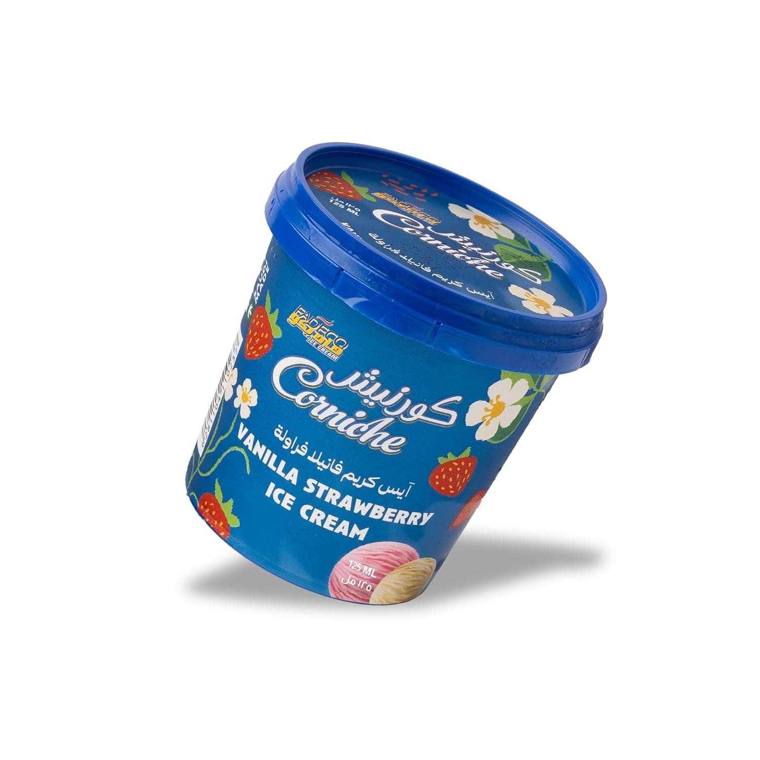 Fadeco Vanilla and Strawberry Ice Cream Cup 125 ml