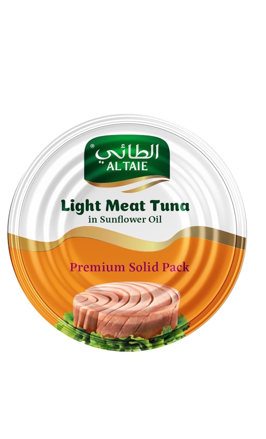 AL TAIE Light Meat Tuna in Sunflower Oil premium solid pack Protein & Omega-3 (90G)