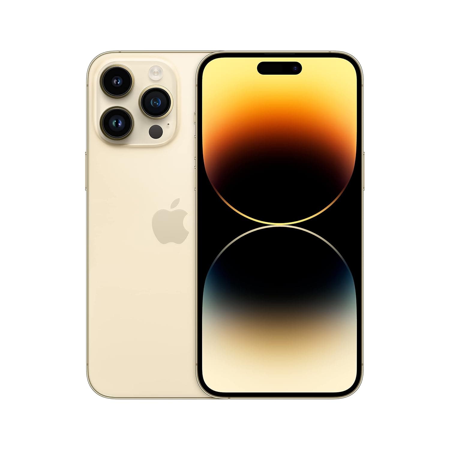 Apple iPhone 14 Pro (128 GB) - Gold (Renewed)