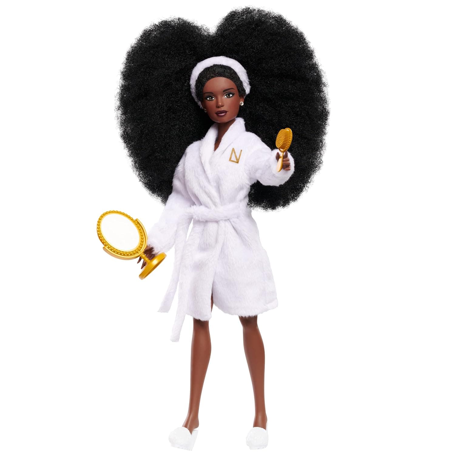 Naturalistas Fashion Pack Wash Day 5-Piece Outfit and Accessories Set for 11.5-Inch Tall Naturalistas Dolls, Designed and Developed by Purpose Toys (Doll sold separately)