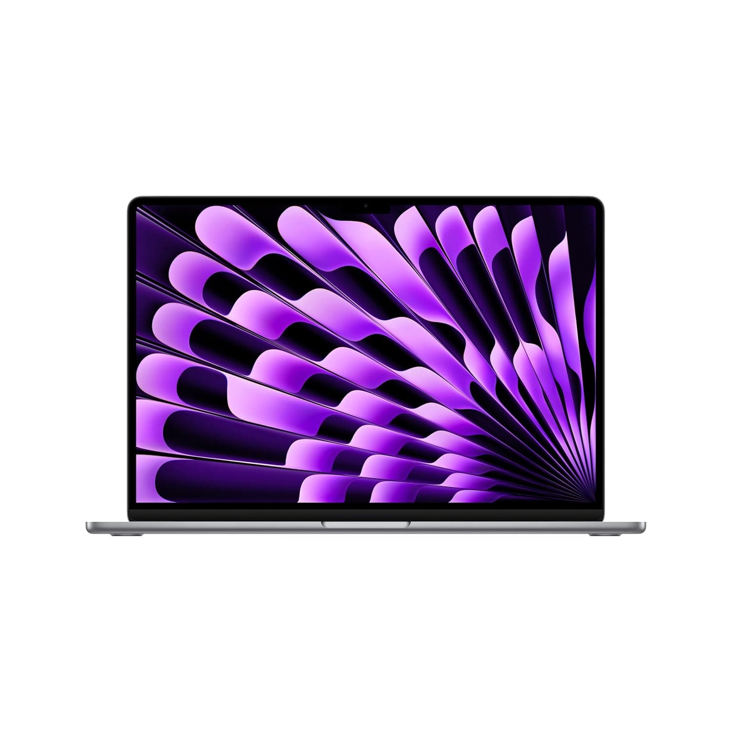 Apple 2024 MacBook Air (15-inch, Apple M3 chip with 8‑core CPU and 10‑core GPU, 16GB Unified Memory, 256GB) - Space Grey (Renewed)