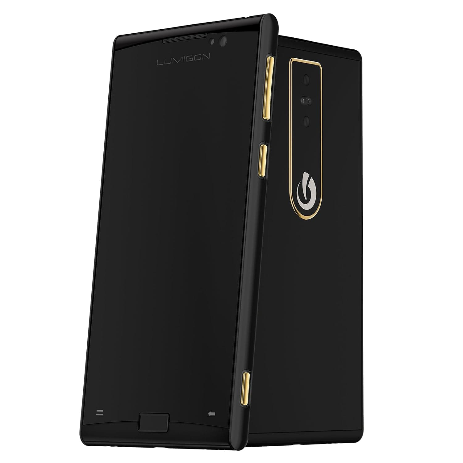 T3 128GB 24 Karat Exclusive Edition Dual-SIM (GSM Only, No CDMA) Factory Unlocked 4G Smartphone (Black/Black Gold) - International Version