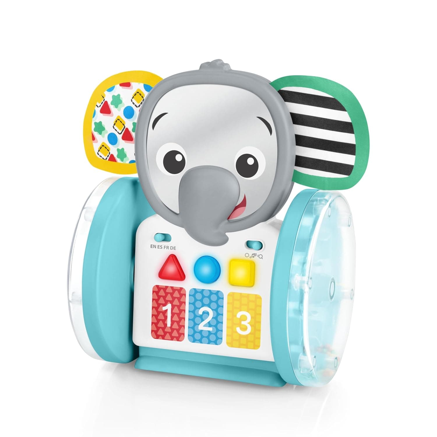 Baby Einstein - Chase & Tap Earl Interactive Crawling Toy, 2-in-1 Roll-Along & Seated Play, Learning Toy for Babies 6+ Months