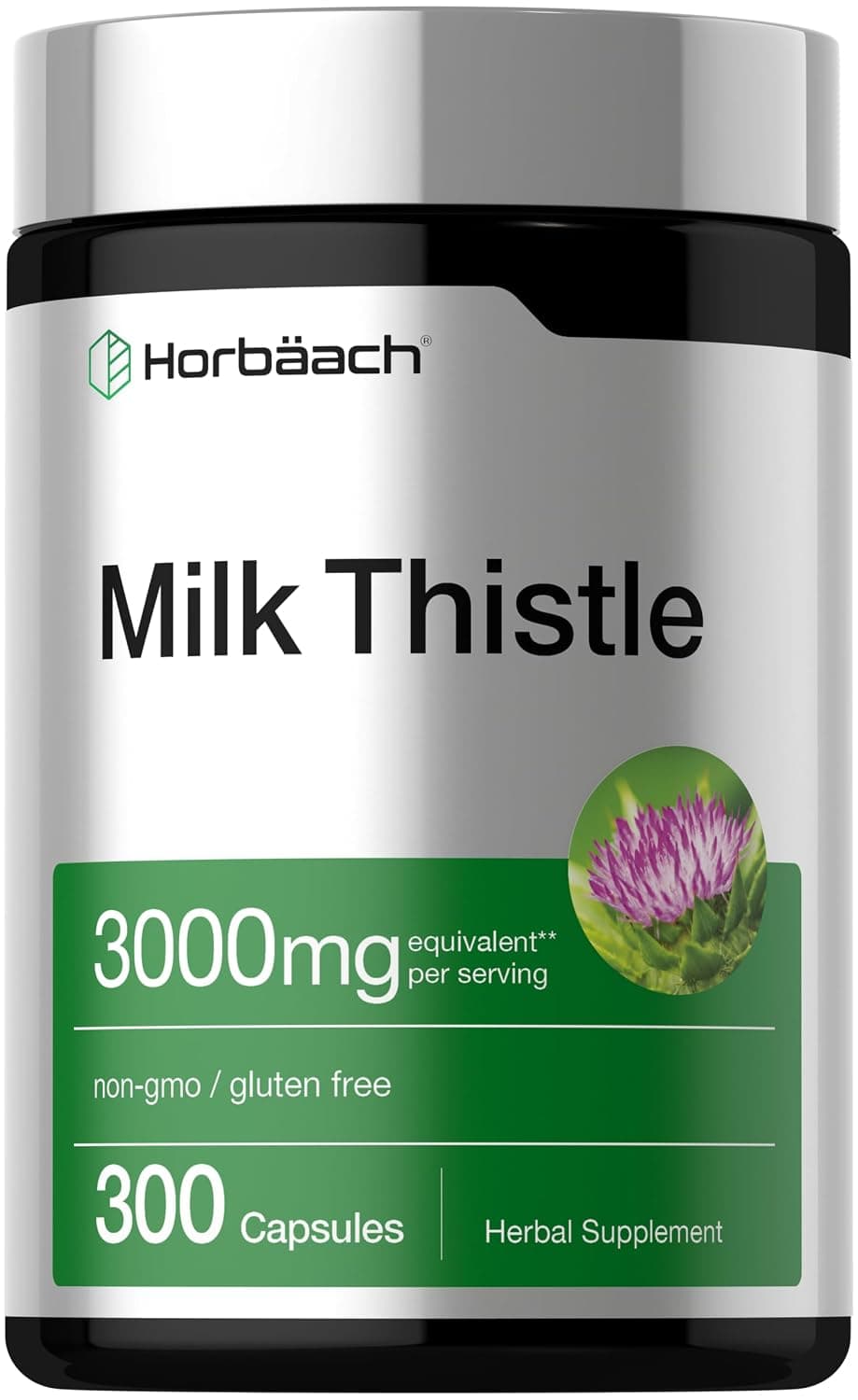 Horbaach Milk Thistle Gluten-free Extract (3000mg)