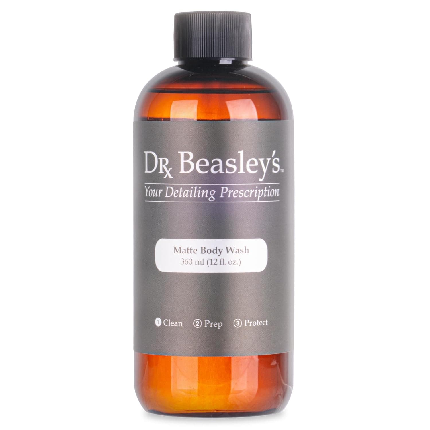 Dr. Beasley's MP10D12 Matte Body Wash-12 oz., Premium Matte Car Wash Soap, pH Balanced, Readily Biodegradable