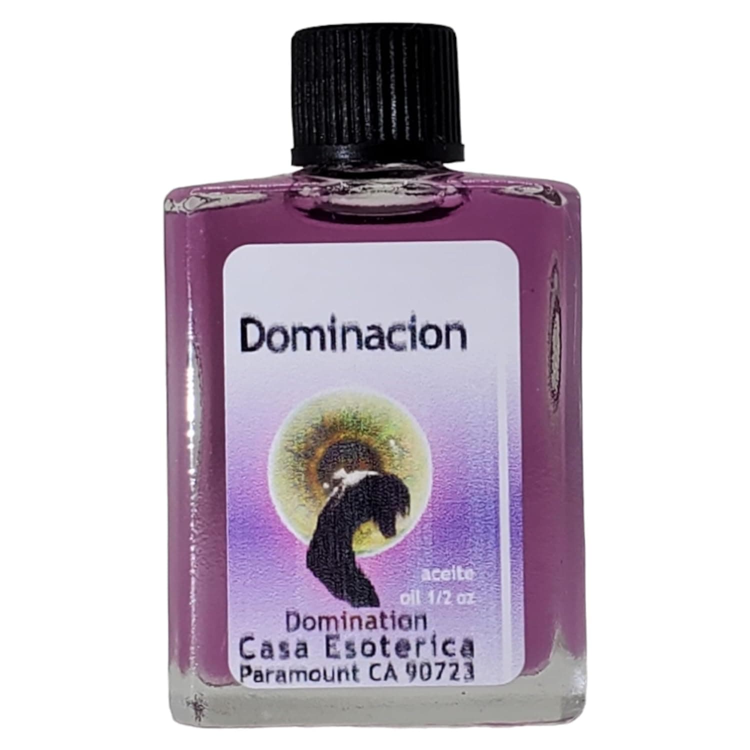Spiritual Anointing Oil -(Dominacion Aceite) Oil - Commanding Spell - Enhance Influence & Control Over Others-0.5 FL OZ (1 Pack)