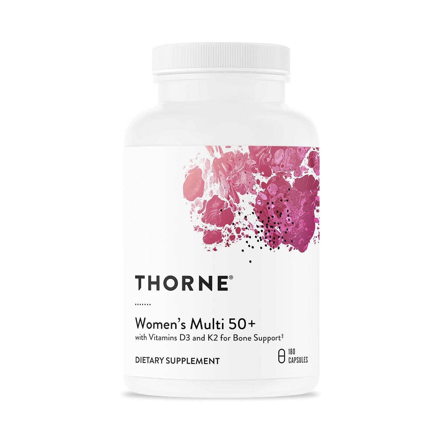 Thorne Research - Women's Multi 50+ - Comprehensive Daily Multi-Vitamin - 180 Capsules