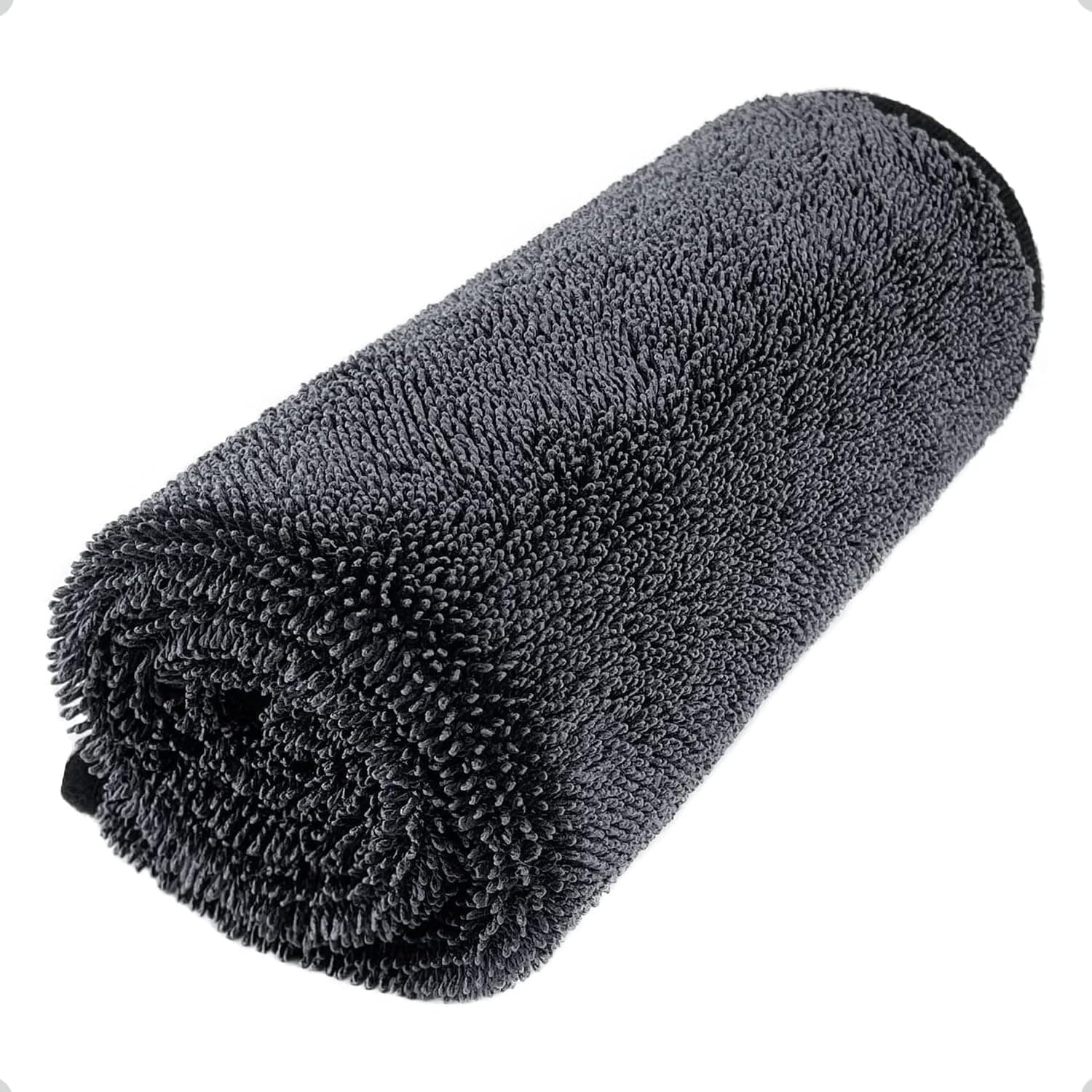Bolivia's Microfiber Cleaning Towels, 24x35 Inch Professional-Grade Microfiber Cloths, Absorbent and Lint-Free Rags for Household, Car, Kitchen, and Window Cleaning