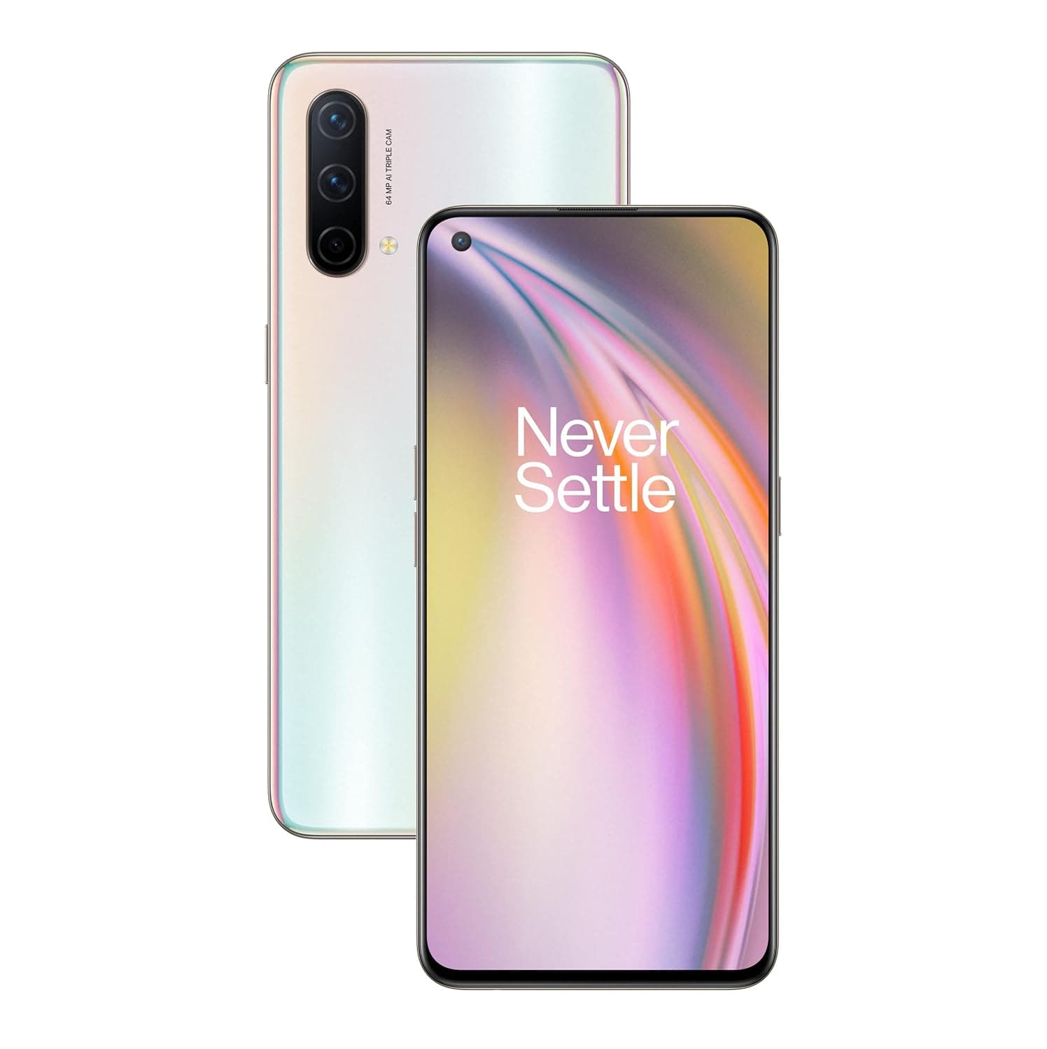 OnePlus Nord CE 5G (UK) 12GB RAM 256GB SIM-Free Smartphone with Triple Camera and Dual SIM - 2 Year Warranty - Silver Ray
