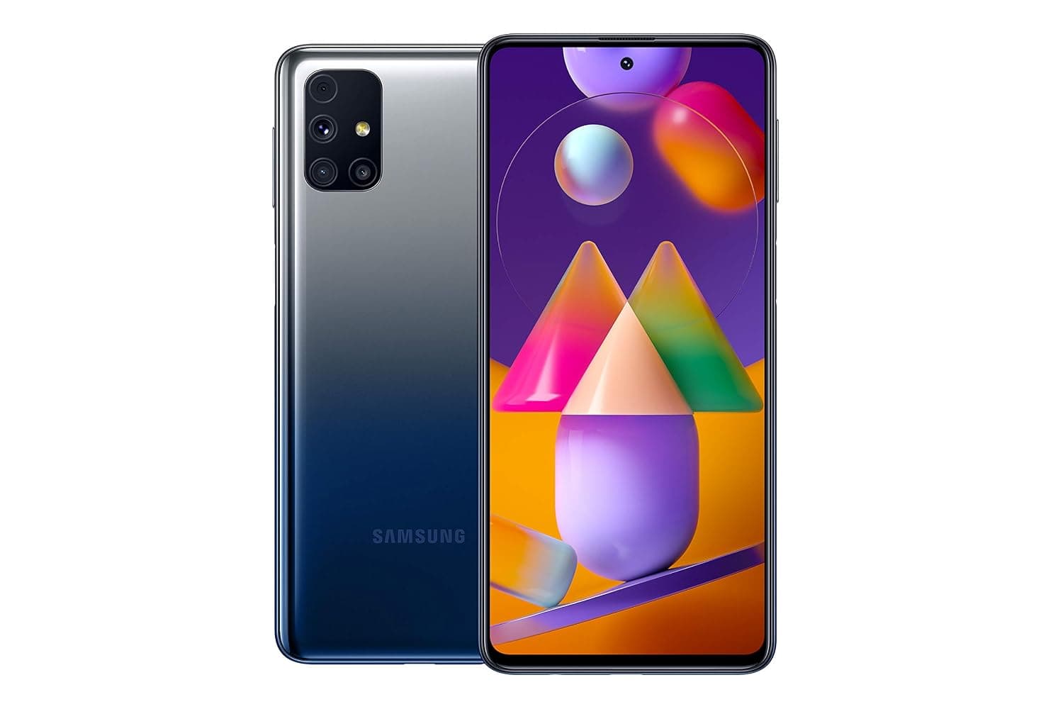 Samsung Galaxy M31s Dual SIM, 128GB 6GB RAM 4G LTE (UAE Version) - Blue