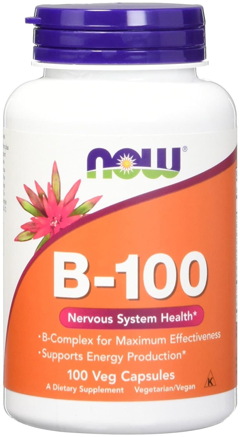NOW Foods, B-100, 100 Veg Capsules