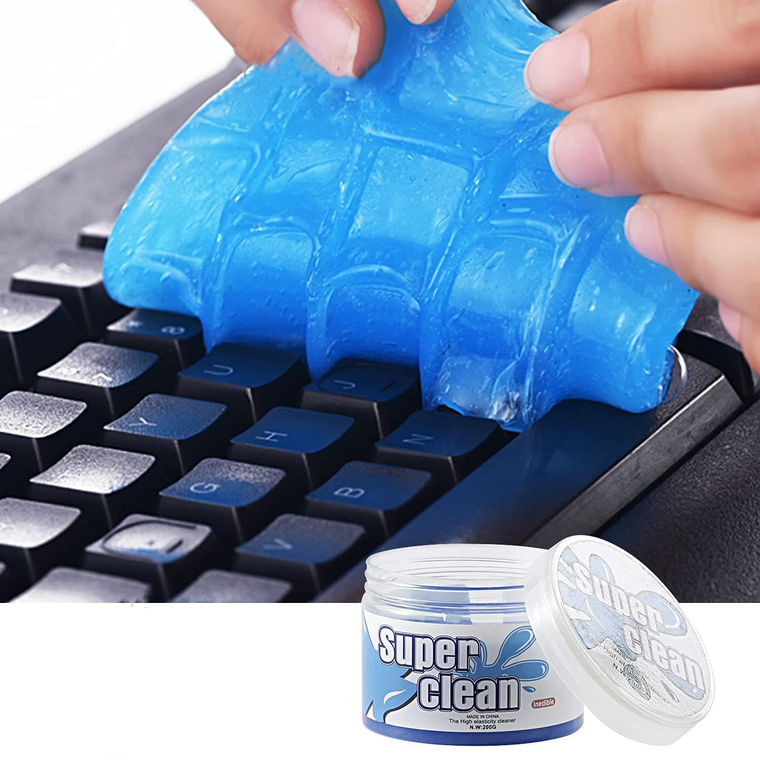 Cleaning Gel for Car,DMG Car Cleaning Putty, Car Interior Putty Cleaner, for Car Vents, Pc, Laptops, Cameras, Window Slits Beauty Gel