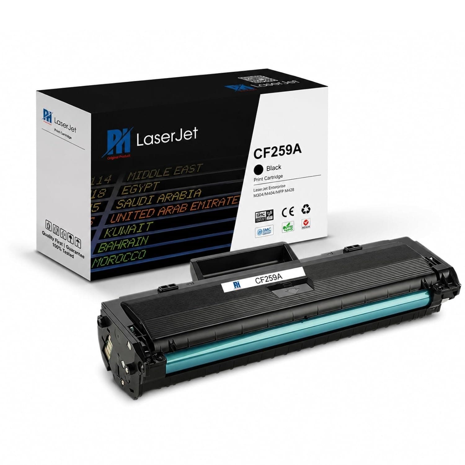 PH 59A Compatible Black Toner with Chip Cartridge Replacement for CF259A – High Yield Laser Printer Toner