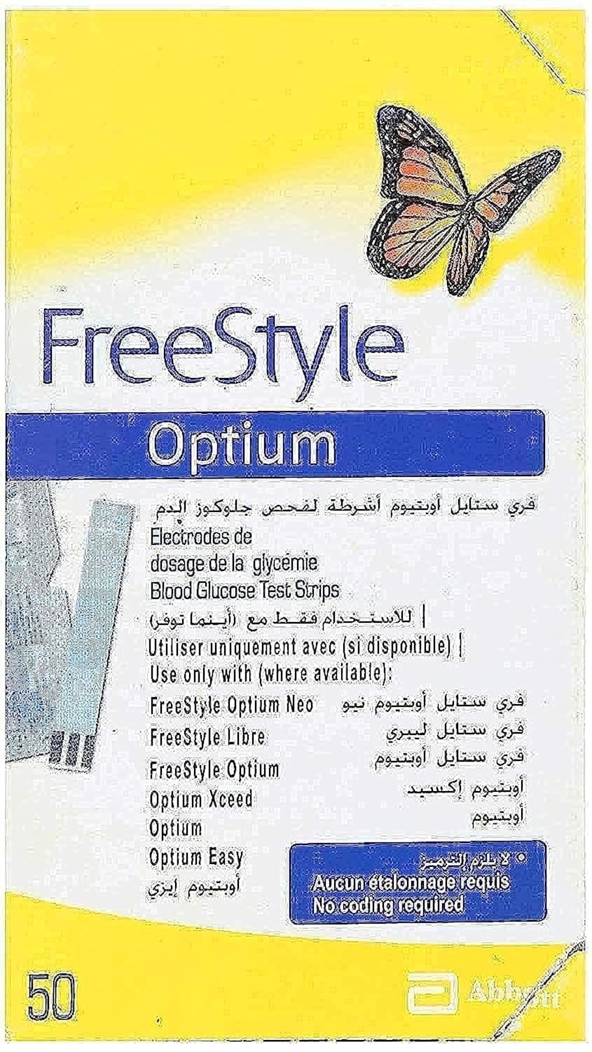 freestyle Optium Test Strips