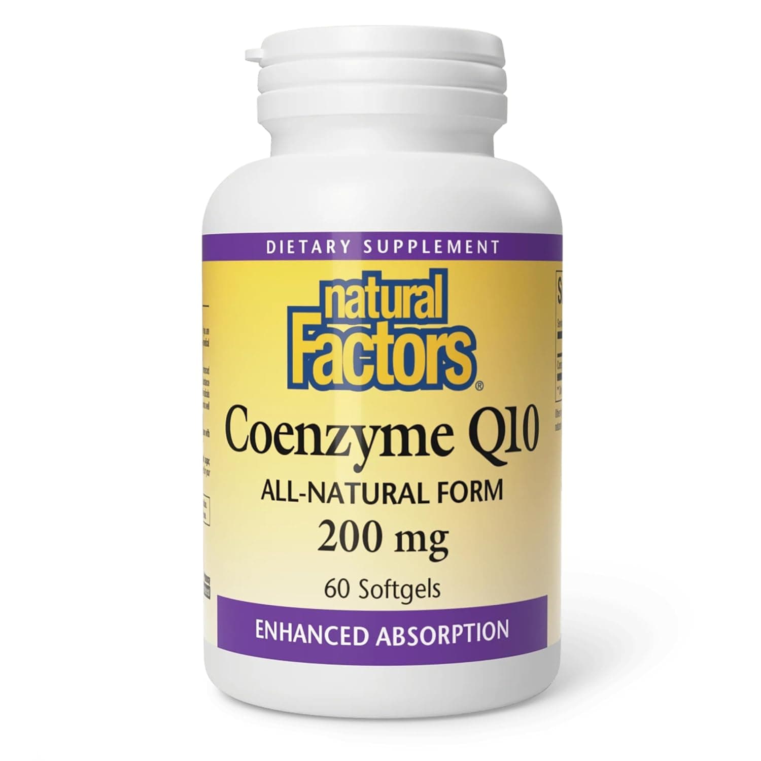 Natural Factors, Coenzyme Q10, 100 mg, 60 Softgels
