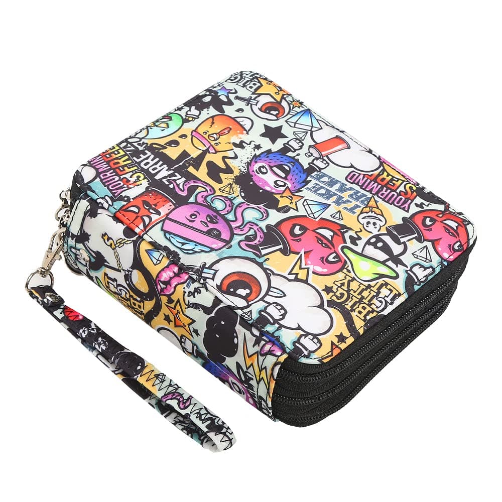 Lbxgap 72 Slots Handy Pencil Holder, Sea, 126.95 cubic inches, Portable