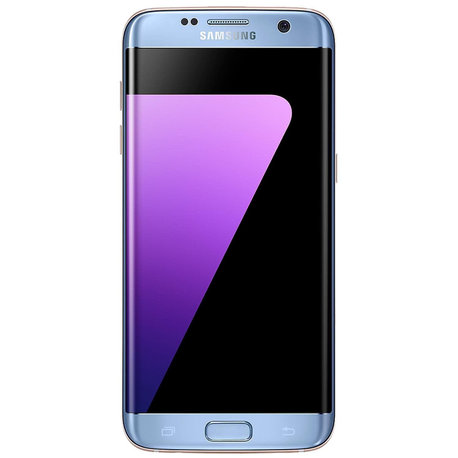 Samsung Galaxy S7 Edge SM-G935F 32GB Android Single-SIM (GSM Only, No CDMA) Factory Unlocked 4G/LTE Smartphone (Coral Blue) - International Version