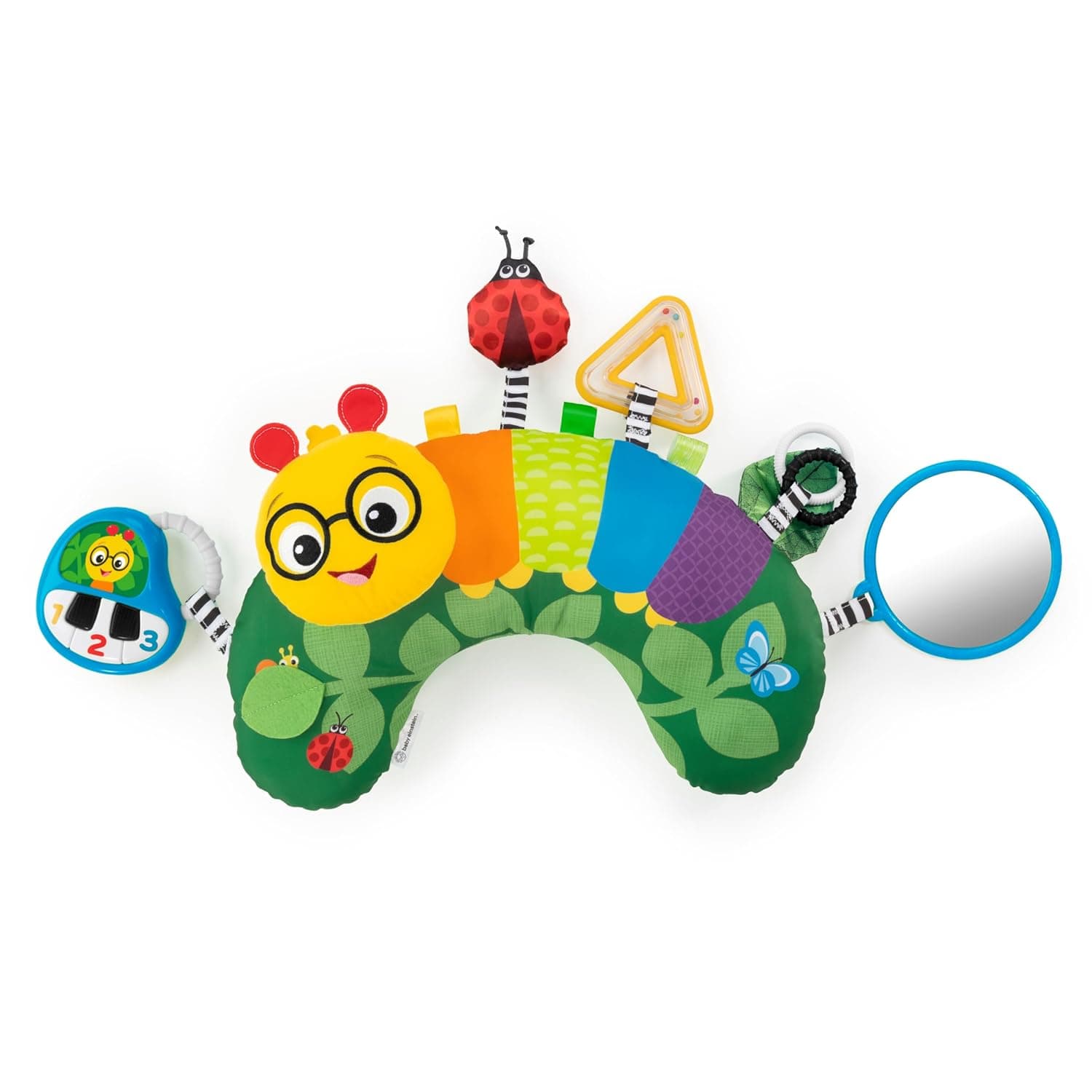 Baby Einstein - Cal-a-Pillow Tummy Time Activity Pillow, fits into diaper bags, 0-12 months