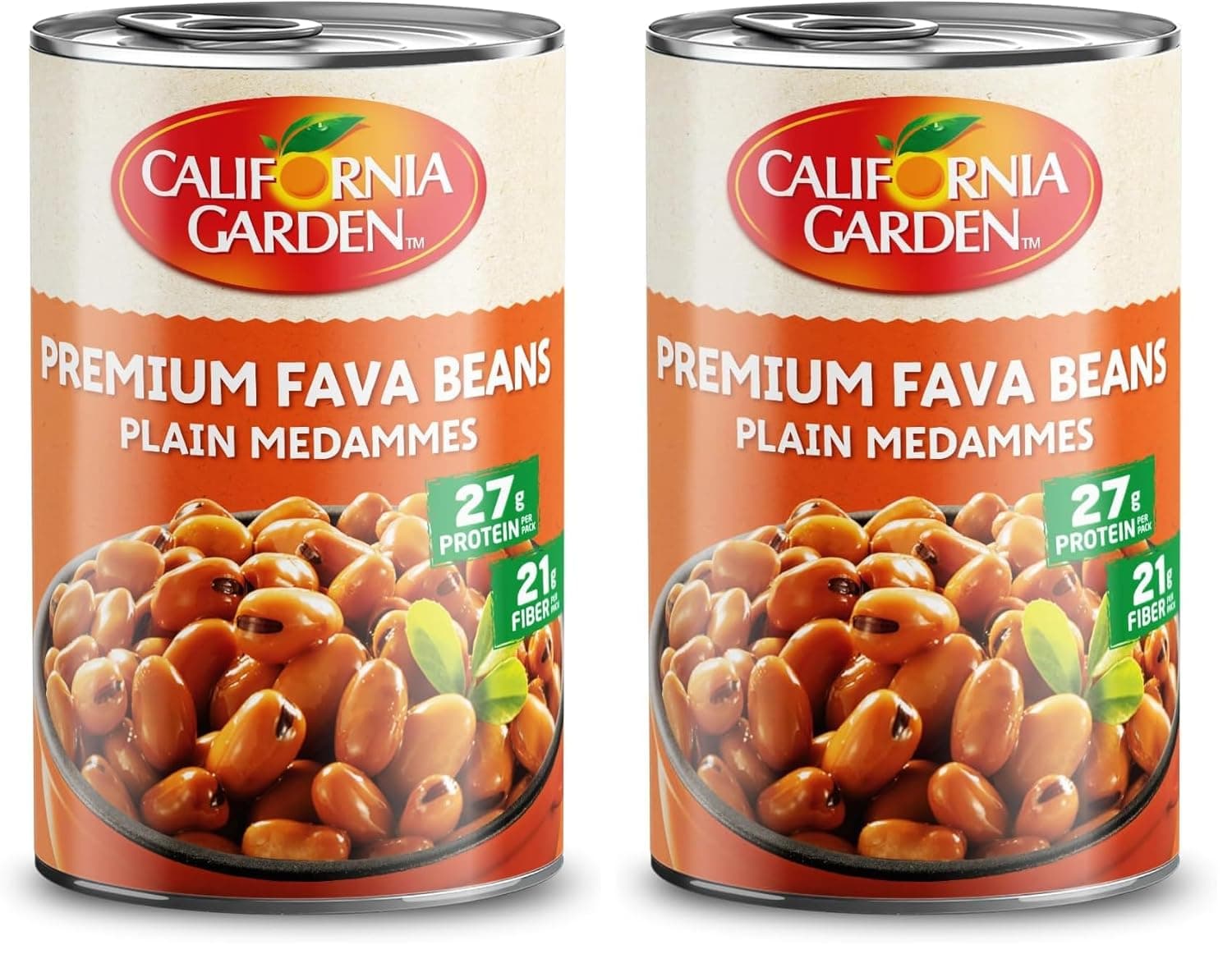 California Garden Foul Medames, 450gm (Pack of 2)
