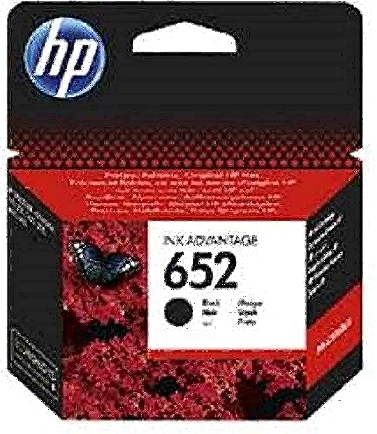 HP خرطوشة حبر اسود 652