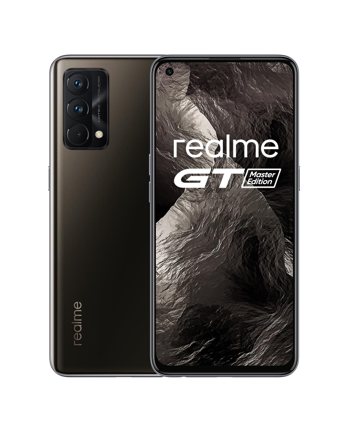 Realme GT Master Edition Dual-SIM 128GB ROM + 8GB RAM (GSM Only | No CDMA) Factory Unlocked 5G Smartphone (Cosmos Black) - International Version