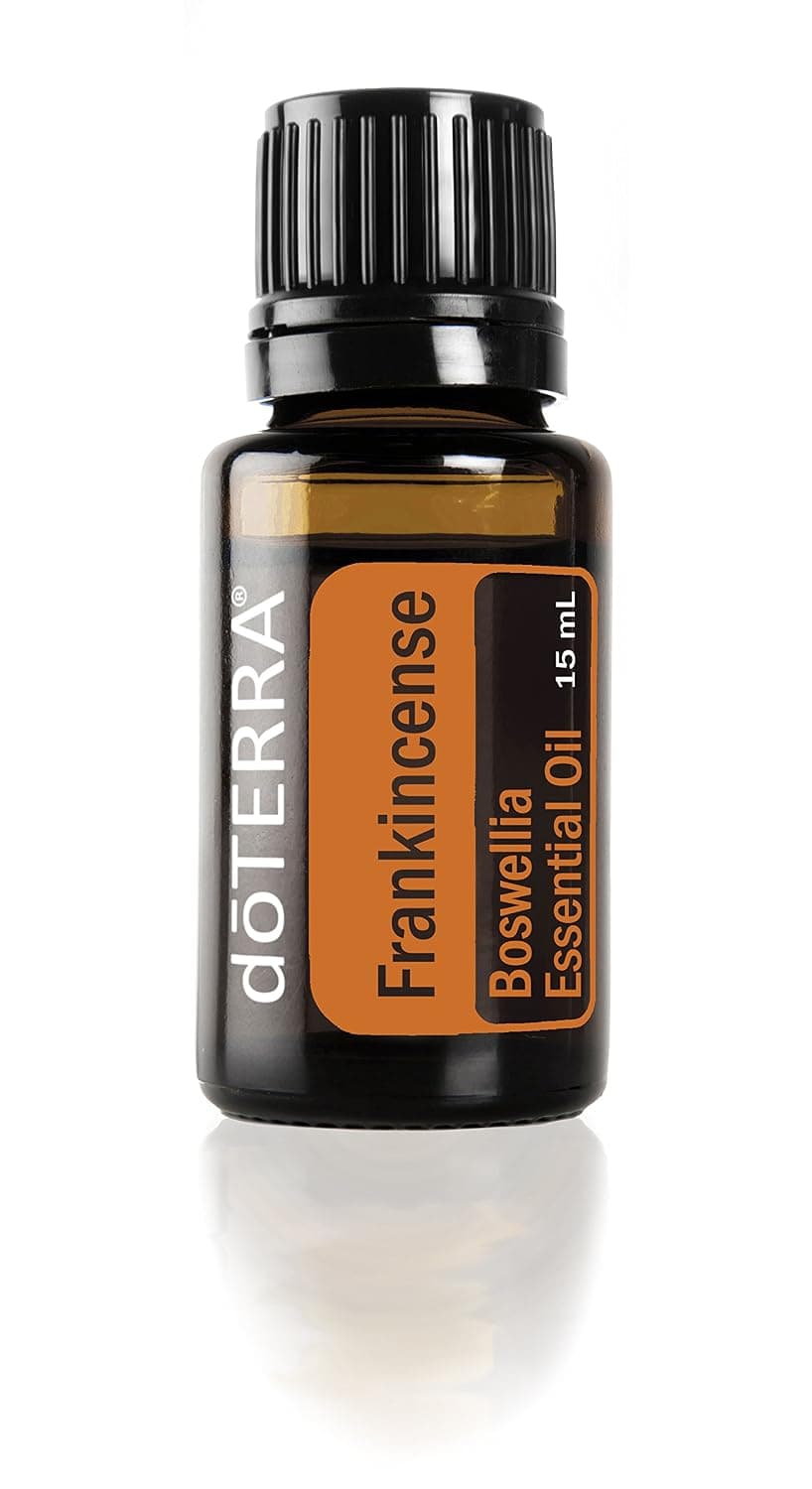 doTERRA Frankincense Essential Oil - Supports Healthy Cellular Function, Aroma Promotes Relaxing Feelings, Supports Healthy Immune and Nervous Function; For Diffusion, Internal, or Topical Use - 15 ml