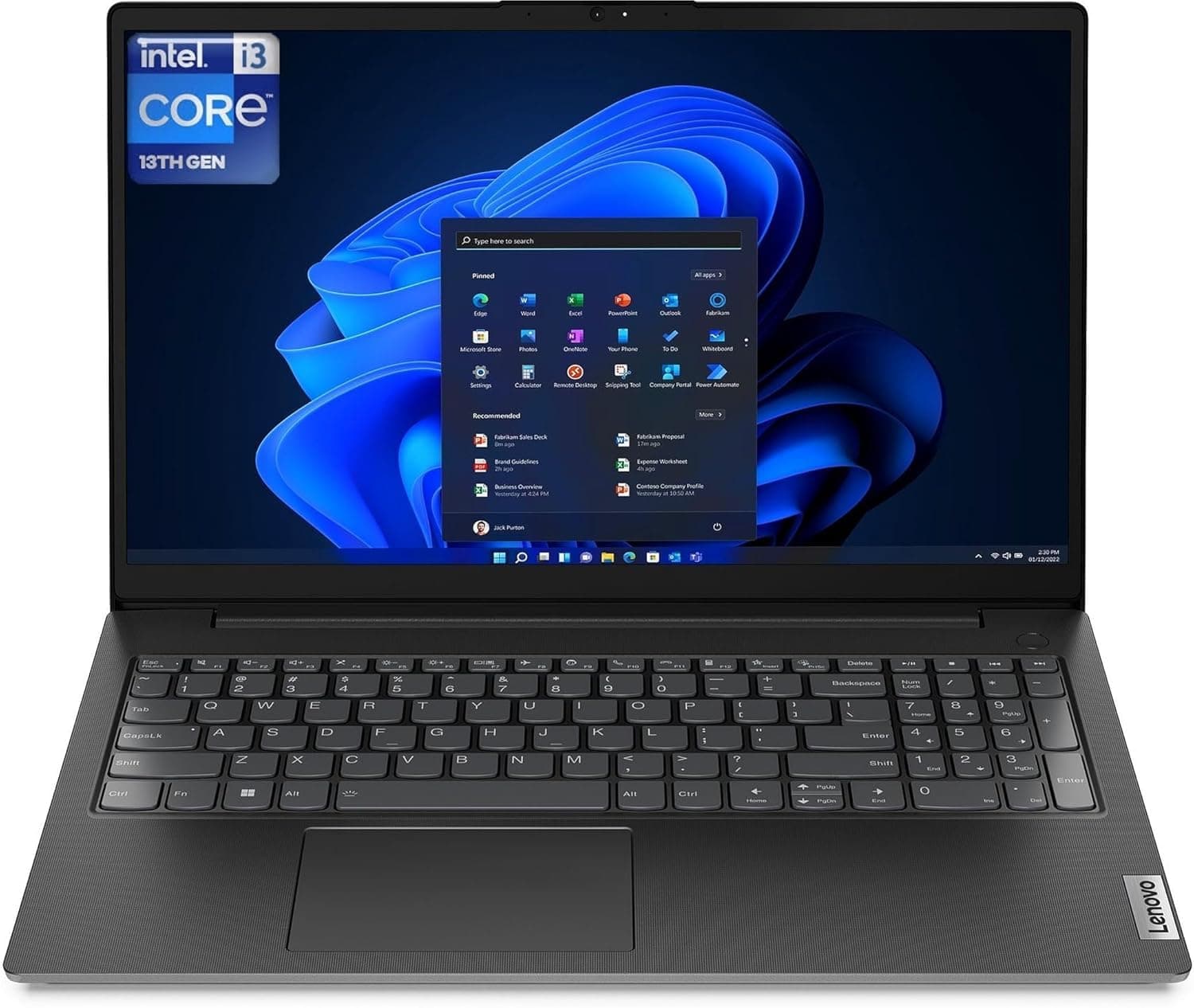 Lenovo V15 G4 IRU Laptop, 83A100KEIX, 15.6" Full HD, Intel i3-1315U, 8GB DDR4 RAM, 512GB NVMe SSD, Windows 11 Pro
