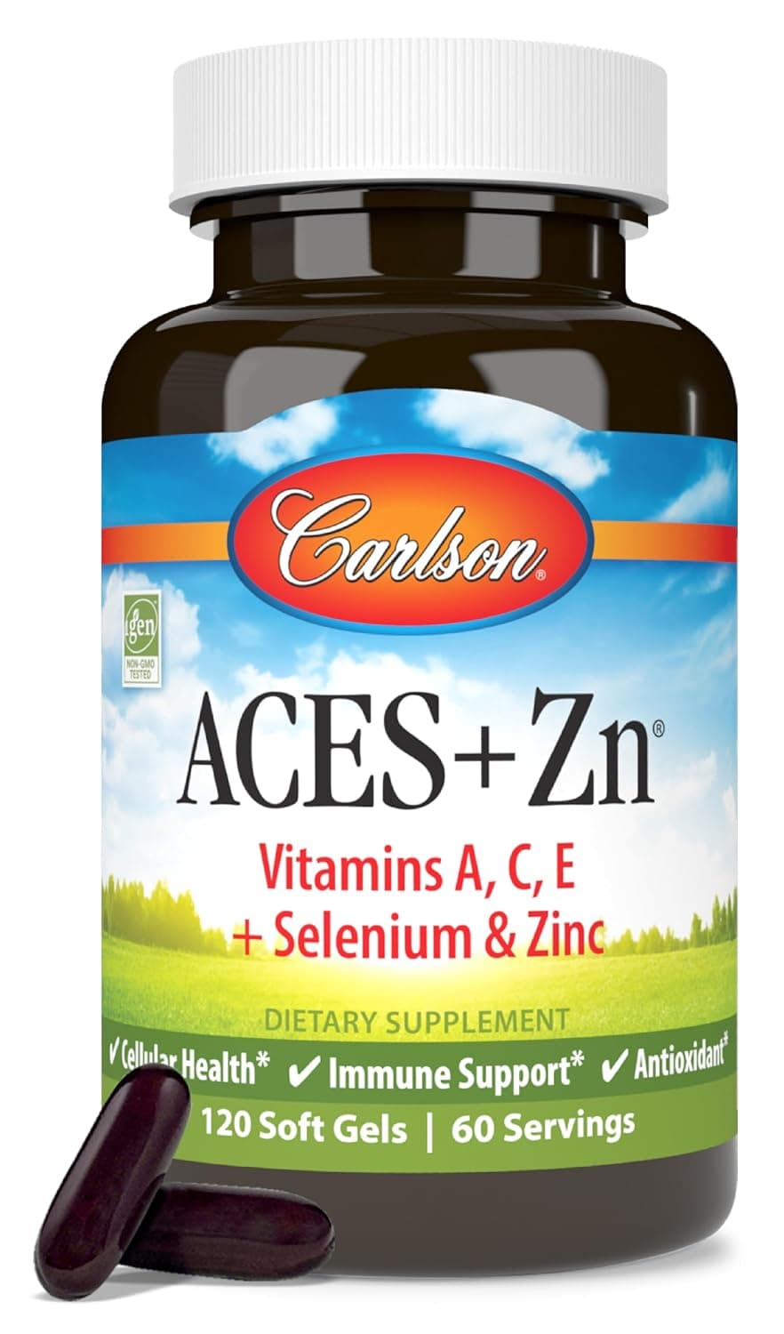 Carlson Labs, Aces + Zn, 120 Soft Gels